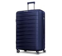 Franky Check-in Koffer für Damen und Herren | großer XL Trolley 49 x 28 x 74 cm aus hochwertigem, leichtem Polypropylen Material | Erweiterbar & TSA-Schloss| London Serie