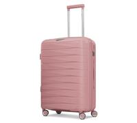 Franky Check-in Koffer für Damen und Herren | mittelgroßer Trolley 42 x 24 x 65 cm aus hochwertigem, leichtem Polypropylen Material | Erweiterbar & TSA-Schloss| London Serie