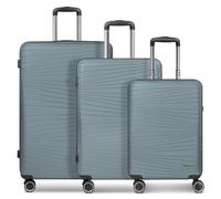 Franky Dallas 3.0 4 Rollen Kofferset 3-teilig mit Dehnfalte grey (FRA12348-07) grau