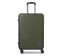Franky Dallas 3.0 Hartschalen-Trolley mit 4 Rollen 65cm | Ausgestattet mit TSA-Schloss, Dehnfalte, Leicht | Carry on Luggage für Männer-Frauen - Ideal für Flug-Geschäftsreisen
