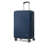 Franky Dallas 3.0 Hartschalen-Koffer groß | Reisekoffer - Trolley ausgestattet mit 4 Rollen, einem TSA-Schloss, Dehnfalte, Leicht | 43 cm x 27 cm x 65 cm - 74L - 3.6 kg