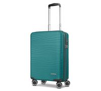 Franky Dallas 3.0 Hartschalen-Koffer klein | Trolley ausgestattet mit 4 Rollen, TSA-Schloss, Innenfächer | 37 cm x 22 cm x 55 cm - 36L - 2.7 kg
