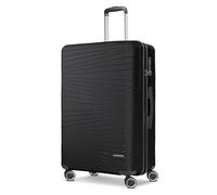 Franky Dallas 3.0 Hartschalen-Trolley mit 4 Rollen 75cm | Ausgestattet mit TSA-Schloss, Leicht | Carry on Luggage für Männer-Frauen - Ideal für Flug-Geschäftsreisen