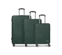 Franky Dallas 3.0 Hartschalen-Trolley mit 4 Rollen Koffer Set 3 Teilig | Ausgestattet mit TSA-Schloss, Dehnfalte, Leicht | Carry on Luggage für Männer-Frauen - Ideal für Flug-Geschäftsreisen