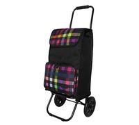Franky Einkaufstrolley Einkaufsroller ER1 Multicolor Check