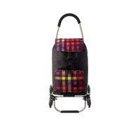 Franky Einkaufstrolley ER3 Treppensteiger multicolor check