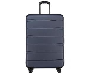 FRANKY - Franky 4-Rad Hartschalen-Trolley L 76x51x30cm 4,3kg dunkelblau Blau
