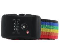 FRANKY - Franky KG03 Koffergurt mit Zahlenschloss TSA Multicolorcheck Multicolor