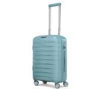 Franky Kabinen-Koffer für Damen und Herren | Kleiner Cabin-Trolley 36 x 20 x 55 cm aus hochwertigem, leichtem Polypropylen Material | Erweiterbar & TSA-Schloss| London Serie