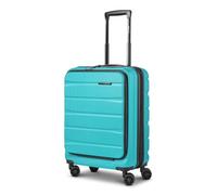 Franky Munich 4.0 4 Rollen Kabinentrolley 55 cm Laptopfach mit Dehnfalte blau