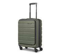 Franky Munich 4.0 4 Rollen Kabinentrolley 55 cm Laptopfach mit Dehnfalte olive dull Herren