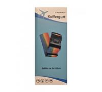 Franky KG03 Koffergurt mit Zahlenschloss bunt