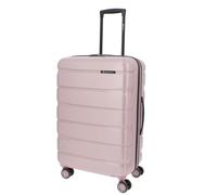 Franky Koffer Trolley | 360° Rollen | Hohe Stabilität | TSA-Schloss | Größen: S/M/L | in vielen Farben -ABS13 (Shiny Rose - M)