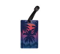 Franky Kofferanhänger LT6 Adressanhänger Gepäckanhänger Palms