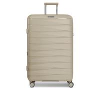 Franky London 4 Rollen Trolley L 74 cm mit Dehnfalte beige