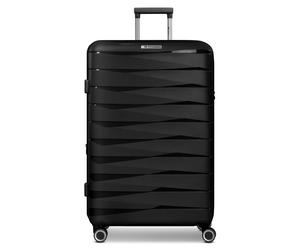Franky London 4 Rollen Trolley L 74 cm mit Dehnfalte black Herren