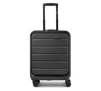 Franky Munich 4.0 4 Rollen Kabinentrolley 55 cm Laptopfach mit Dehnfalte schwarz