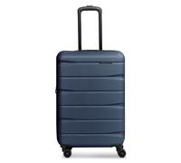 Franky Munich 4.0 4-Rollen Trolley M 66 cm mit Dehnfalte blau