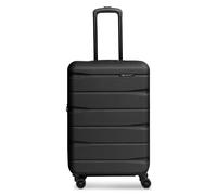 Franky Munich 4.0 4-Rollen Trolley M 66 cm mit Dehnfalte schwarz