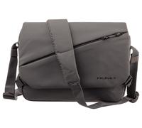 Franky Überschlag Tasche CT17-L-B Messenger black - Grau / onesize