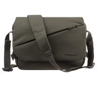 Franky Überschlag Tasche CT17-L-B Messenger black - Grün / onesize