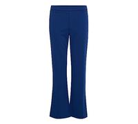 fransa 20611825 Damen Hose Stoffhose Pant Wide Leg Regular Fit Regular Waist, Größe:42, Farbe:Bellwether Blue (193943)