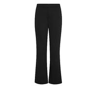 fransa 20611825 Damen Hose Stoffhose Pant Wide Leg Regular Fit Regular Waist, Größe:42, Farbe:Black (200113)