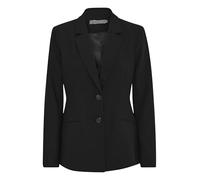 Blusenblazer FRANSA "Blazer FRABIGAIL", Damen, Gr. 36, schwarz, Obermaterial: 60% Polyester PES. 35% Viskose CV. 5% Elasthan EL., Blazer Blusenblazer (95297262-36) schwarz