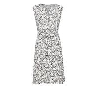 fransa FRALCRINKLE Damen Freizeitkleid knieumspieltes Kleid mit Knopfleiste und Schnürung in der Taille und Muster, Größe:XL, Farbe:Birch Mix (200739)