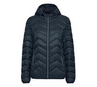 fransa FRBAPADDING Damen Steppjacke Übergangsjacke Jacke Kapuze mit Gummizug leicht gefüttert, Größe:S, Farbe:Dark Peacoat (194010)