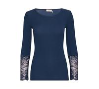 fransa FRHIZAMOND Damen Longsleeve Shirt Rundhals Baumwollmischung Skinny Fit
