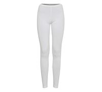 fransa FRKokos Damen Leggings Hose Stoffhose elastisch Stretch Skinny Fit Basic, Größe:2XL, Farbe:White (60002)
