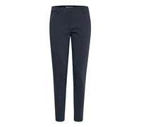 fransa FRZacity Damen Chinohose Stoffhose Chino mit Stretch Casual Fit Mid Waist, Größe:36, Farbe:(NOOS) Dark Peacoat (60468)