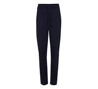 fransa FRZASTRETCH Damen Stoffhose Chinohose Sweatpants Relaxhose mit Stretch und Kordeln Eingrifftaschen Regular Fit, Größe:S, Farbe:(NOOS) Dark Peacoat (60468)
