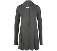 Strickjacke FRANSA "Fransa FRZubasic" Gr. XS, grau (dark grey melange) Damen Strickjacken (57124037-XS) dark grey melange