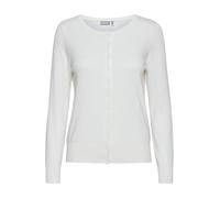 fransa FRZubasic Damen Strickjacke Feinstrick Cardigan Strickcardigan mit Rundhalsausschnitt und Knopfleiste, Größe:XS, Farbe:(NOOS) Antique (60010)