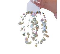 Fransen Ohrringe Zum Abnehmen Des Gesichts Trend Stilvolle Perlenarbeit Übertriebene Baumelnde Ohrstecker Bequemer Leichter Schmuck Elegante Leichte Ohrpiercings