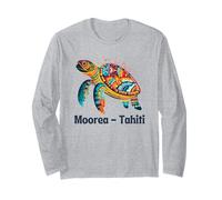 Französisch-Polynesien Moorea Tahiti Langarmshirt