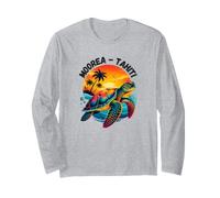 Französisch-Polynesien Moorea Tahiti Langarmshirt