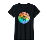 Französisch-Polynesien Moorea Tahiti Preisgünstiges Grafik-T-Shirt, Damen, Schwarz, M