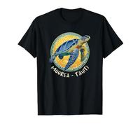 Französisch-Polynesien Moorea Tahiti Preisgünstiges Grafik-T-Shirt, Herren, Schwarz, XL