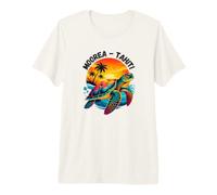 Französisch-Polynesien Moorea Tahiti Premium T-Shirt