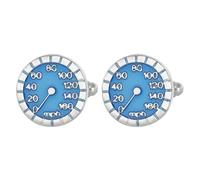 Französisches Design Herren Manschettenknöpfe, Chronographen Manschettenknöpfe mit Tachometerfunktion, Schmuckzubehör für formelle Veranstaltungen, hochwertige Tachometer Manschettenknöpfe aus