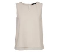Frapp - Bluse Rundhals ohne Arm butter - Gr. - 46