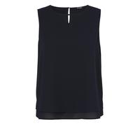 Frapp - Bluse Rundhals ohne Arm navy - Gr. - 48