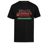 Fratellis Restaurant Goonies Astoria Oregon Schwarzes Kurzarm-T-Shirt Herren T-Shirt