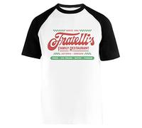 Fratellis Restaurant Goonies Astoria Oregon Weißes Kurzarm-T-Shirt Unisex-Baseball-T-Shirt