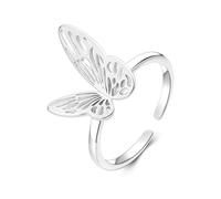 Frauen Echt 925 Sterling Silber Süße Schmetterling Ohr Manschette Clip Auf Ohrringe Für Frauen Tochter Party Schmuck