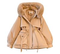 Frauen Faux Pelzmantel Warme Fleece -winterjacken Solid Parka Jacke Trendy Coats Damen Down Jacke