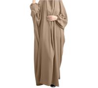 Frauen Hijab Kleid Muslimisch Gebetskleid Türkische Dubai Abaya Ramadan Kleidung Damen Prayer Dress Muslim